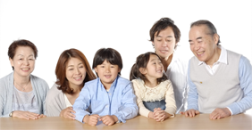 家族の写真